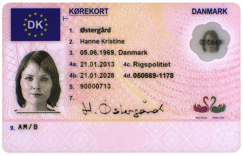 DENMARK ID CARD